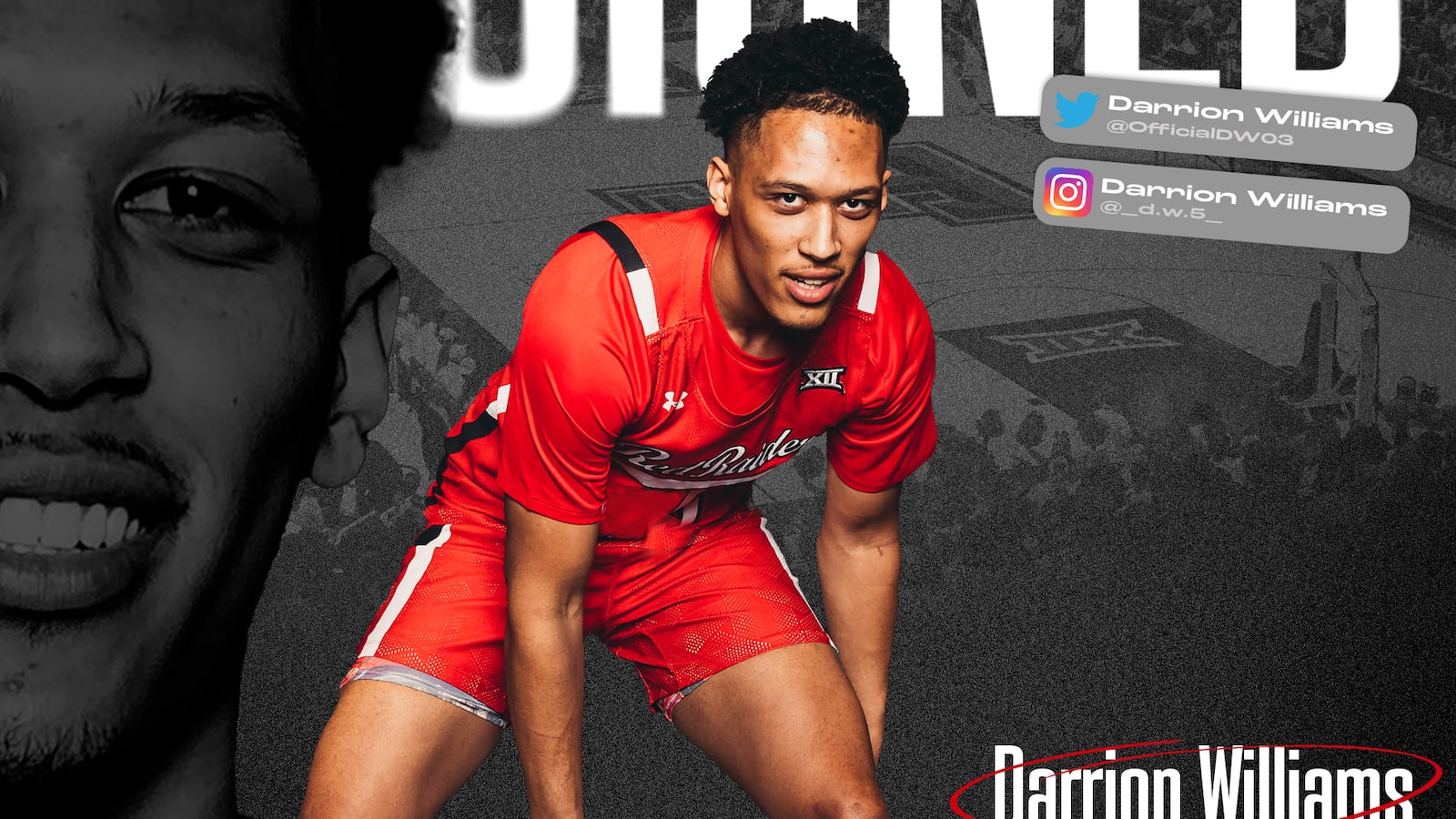 Darrion Williams signs to play at Tech after playing freshman season at