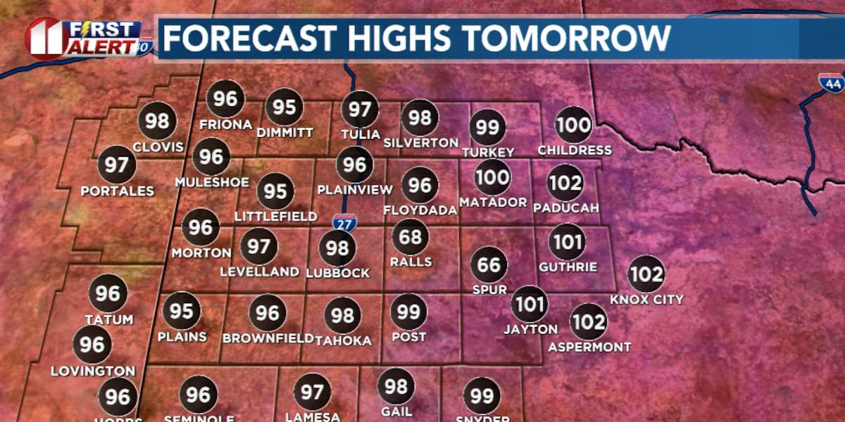 Hot weekend ahead of Labor Day