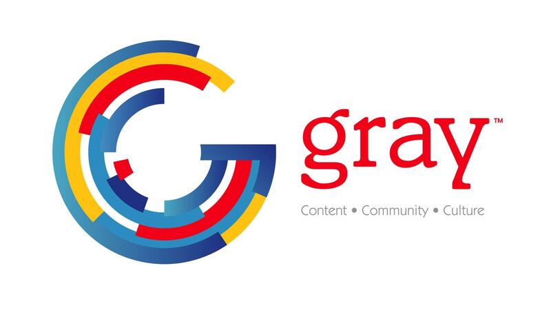 FILE - Gray logo