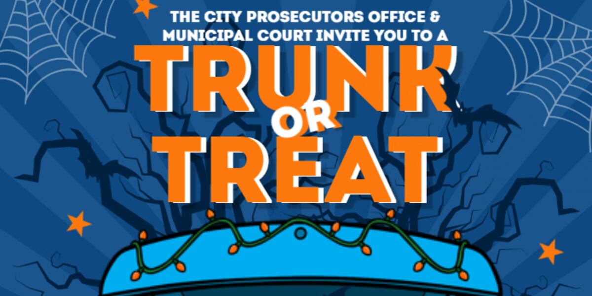 City of Lubbock Municipal Court hosting Trunk or Treat event on City of Lubbock Municipal Court hosting Trunk or Treat event on