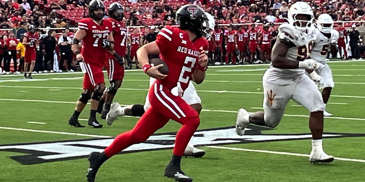 Texas Tech Opens Big 12 Play With 30 22 Win Over Arizona State Texas Tech Opens Big 12 Play With 30 22 Win Over Arizona State