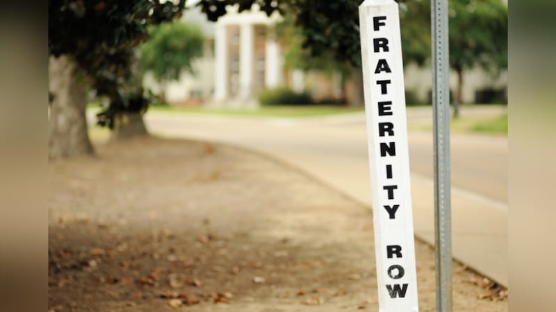 FILE -- Fraternity Row.