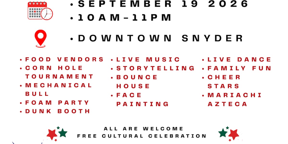 Celebrate Mexican Independence Day in Snyder