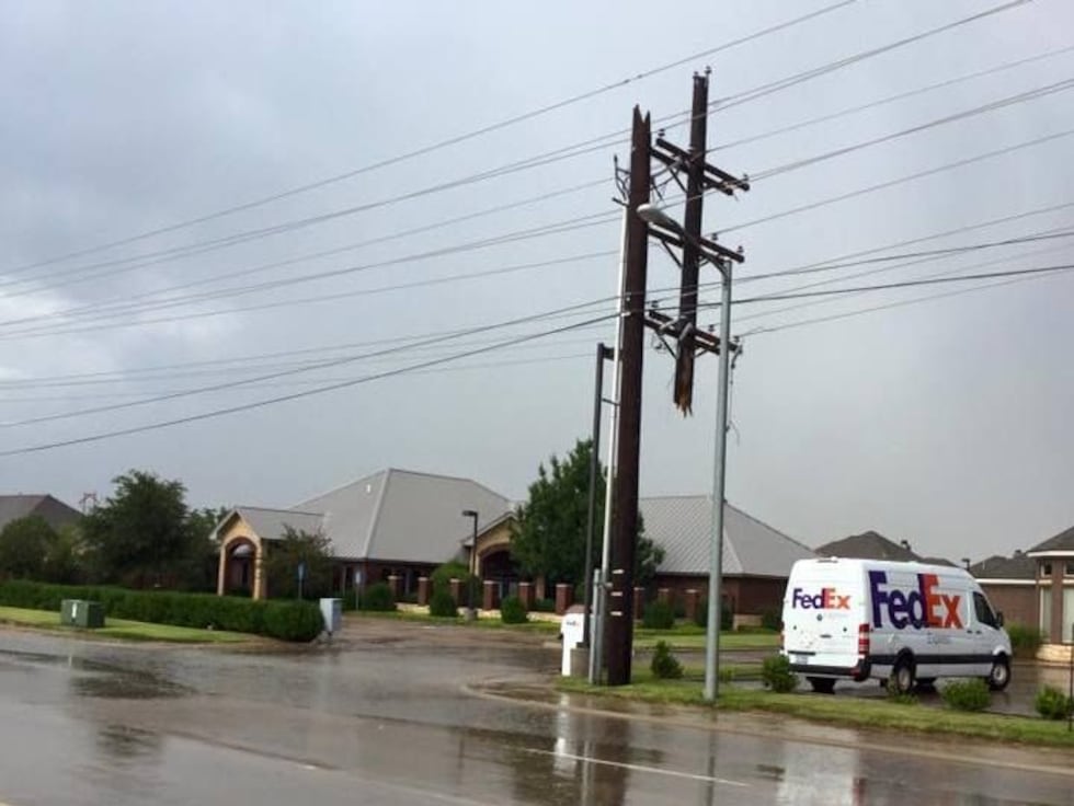 Storm damage (Source: LP&L)