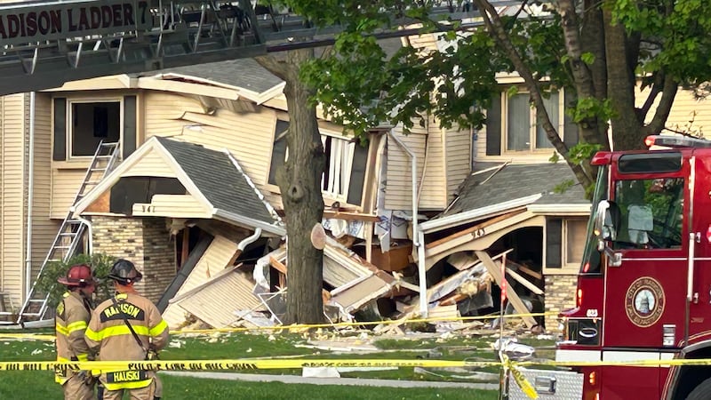 Home explosion on Madison's southwest side