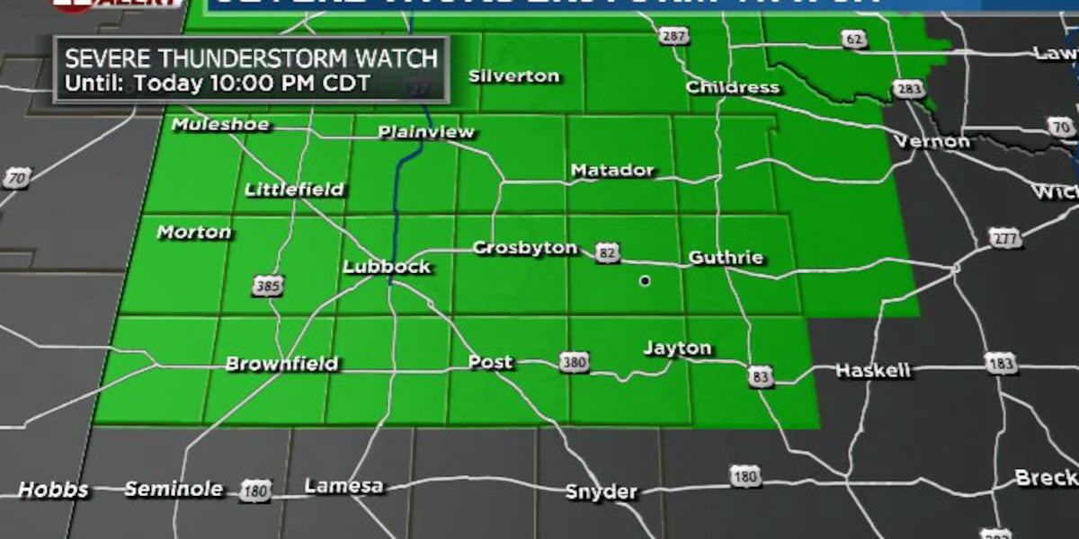 LIVE RADAR: Potential for dust, wind damage, low visibility as storms continue Thursday night