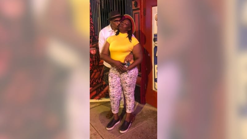 His wife says losing her husband has been a life-altering moment.
