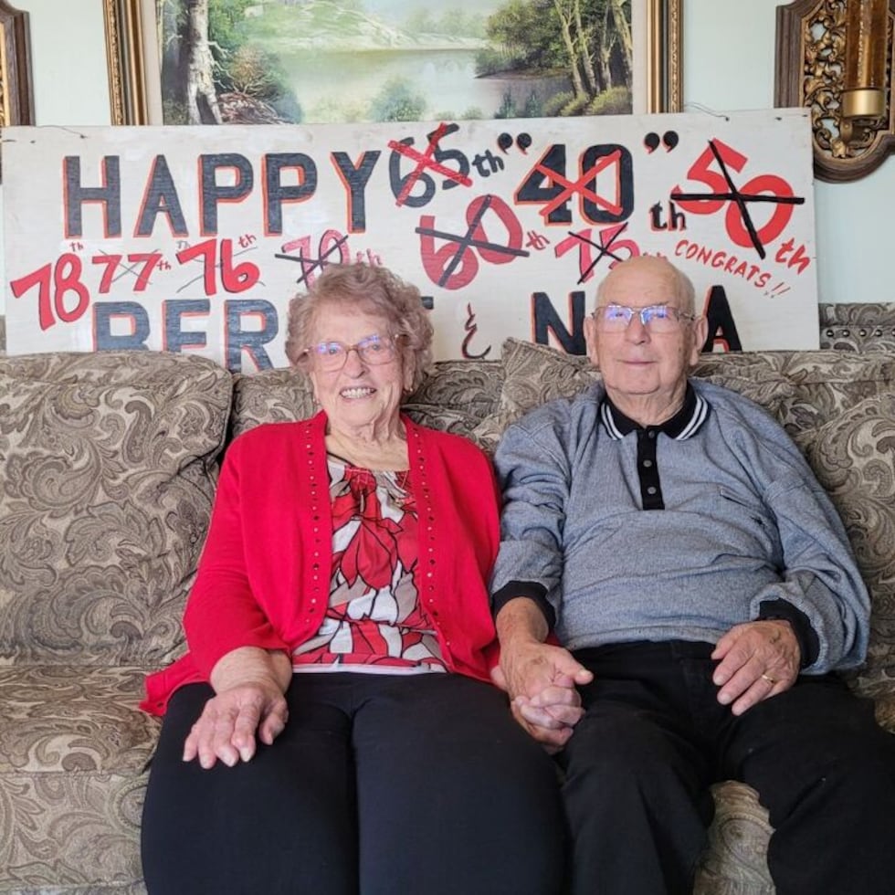 Bernie and Juanita Rear celebrate 78th Wedding Anniversary