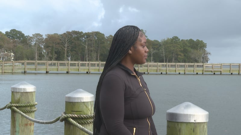 Ja’Neice Shamble said she believes she was wrongfully terminated after defending herself and...