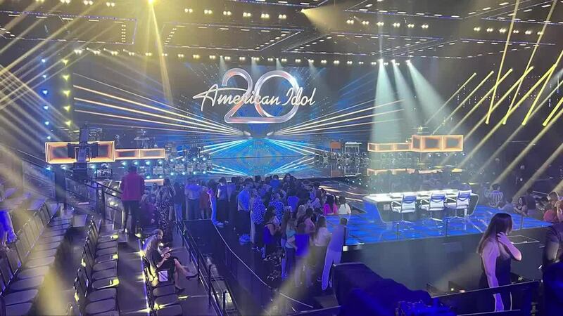FILE -- American Idol Stage