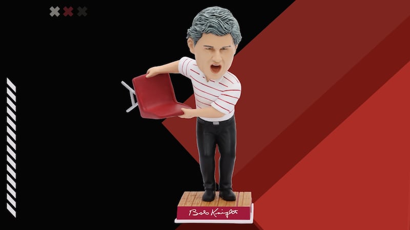 Bob Knight Special Edition Bobbleheads Unveiled