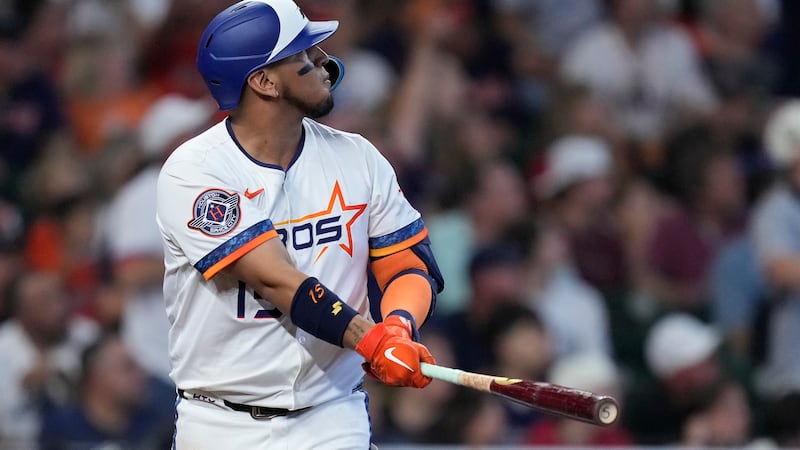 Paredes' 3-run homer caps Astros' 5-run second inning in 7-3 victory over  Angels