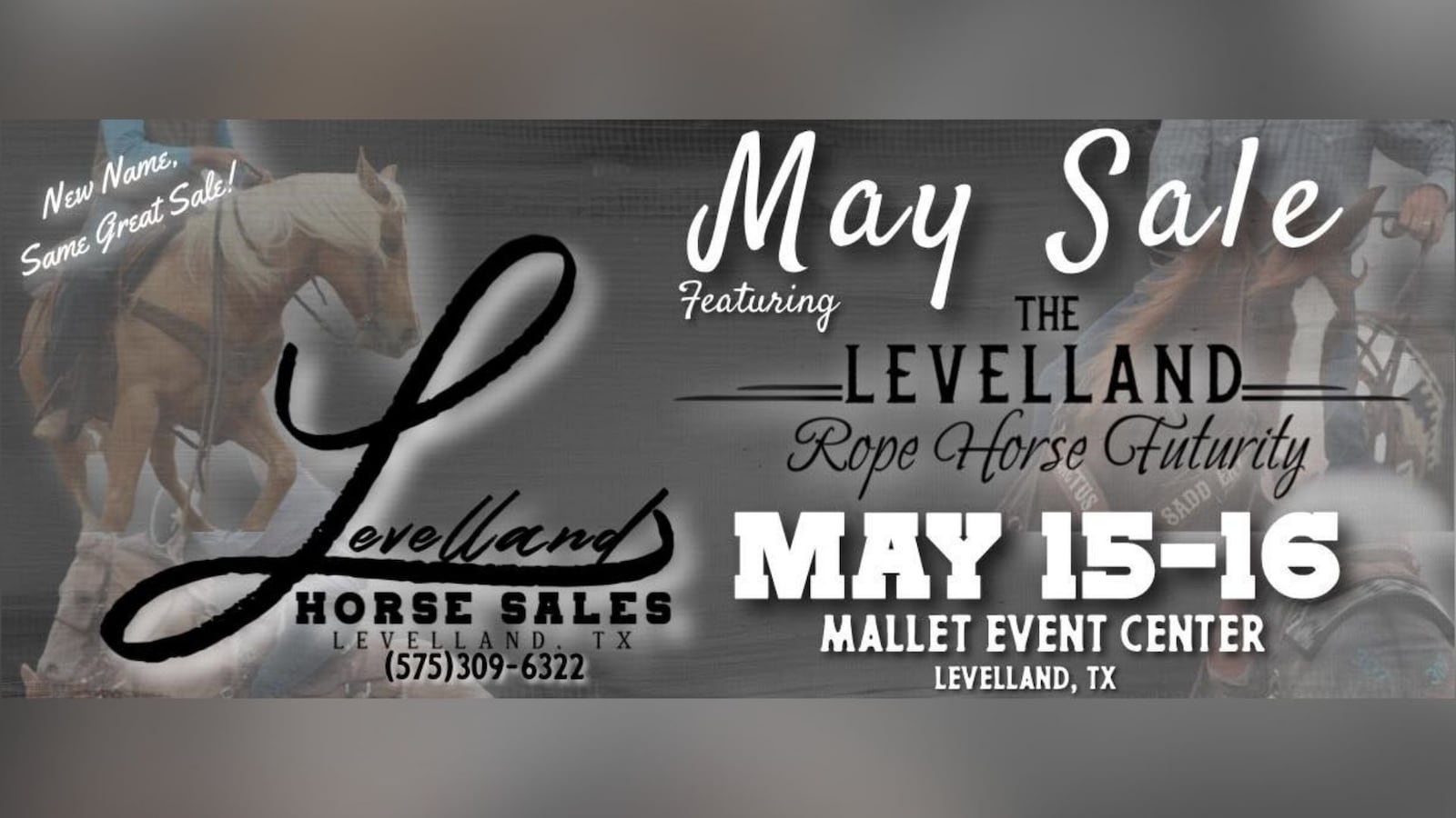 Levelland Horse Sale set for May 15-17 at Mallet Event Center