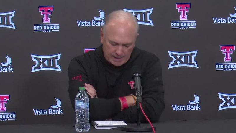 Texas Tech head football coach Joey McGuire on the importance of fan support.