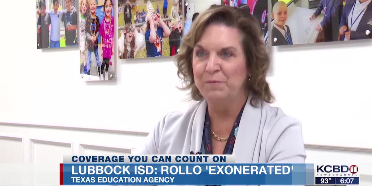 Dr. Stuart Rollo Superintendent Dr. Kathy Rollo fully exonerated following TEA investigation
